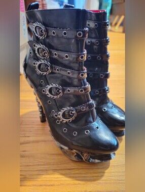 HADES Platform Booties/Heels